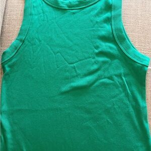 Green and Navy Pants and Tanks